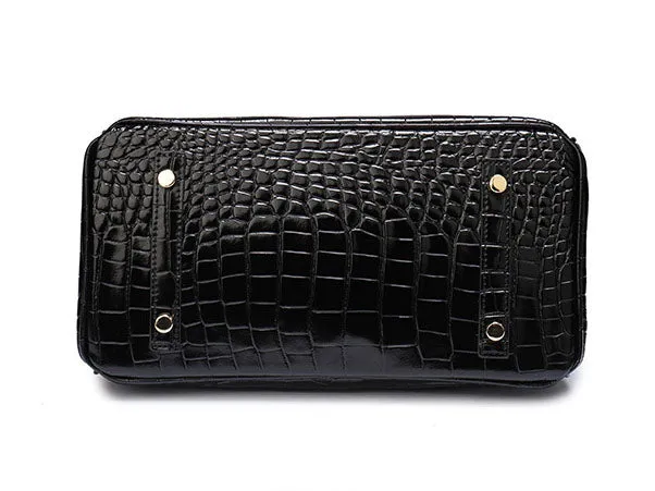 Platinum Bag Fashion Single Shoulder Diagonal Women's Bag Crocodile Leather Female Handbag