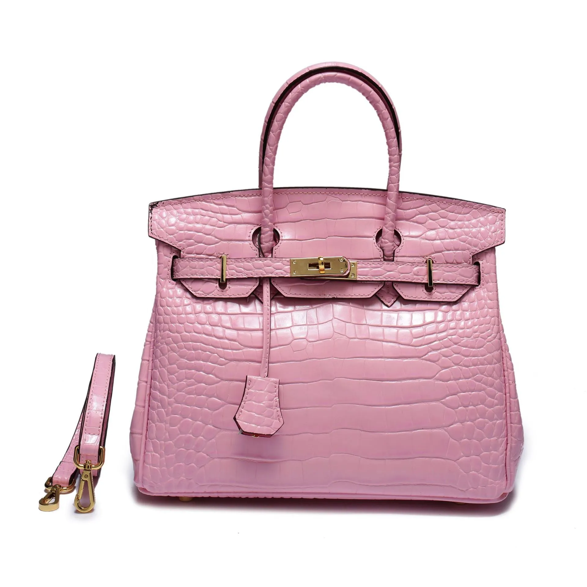 Platinum Bag Fashion Single Shoulder Diagonal Women's Bag Crocodile Leather Female Handbag