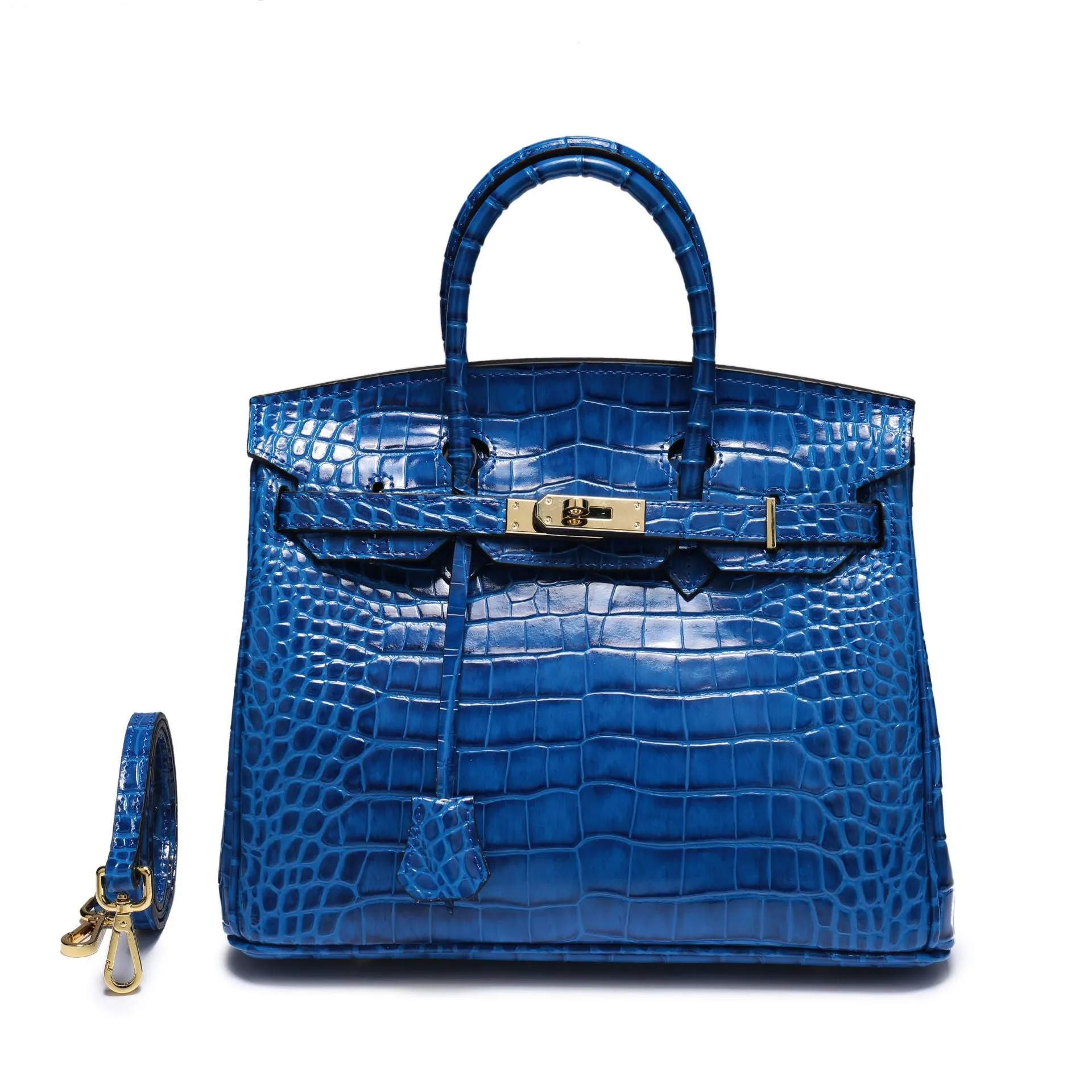 Platinum Bag Fashion Single Shoulder Diagonal Women's Bag Crocodile Leather Female Handbag
