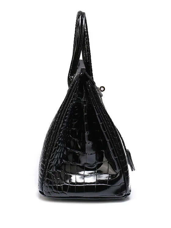 Platinum Bag Fashion Single Shoulder Diagonal Women's Bag Crocodile Leather Female Handbag