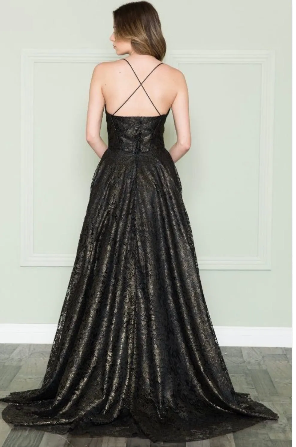 Poly USA Evening Gown 8862