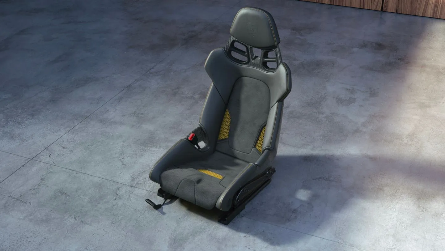 Porsche 3D-Printed Body Form Bucket Seat Inserts for 911 (992) & Cayman / Boxster (982)