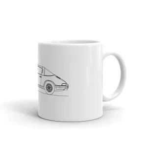 Porsche 911 Targa silhouette Mug