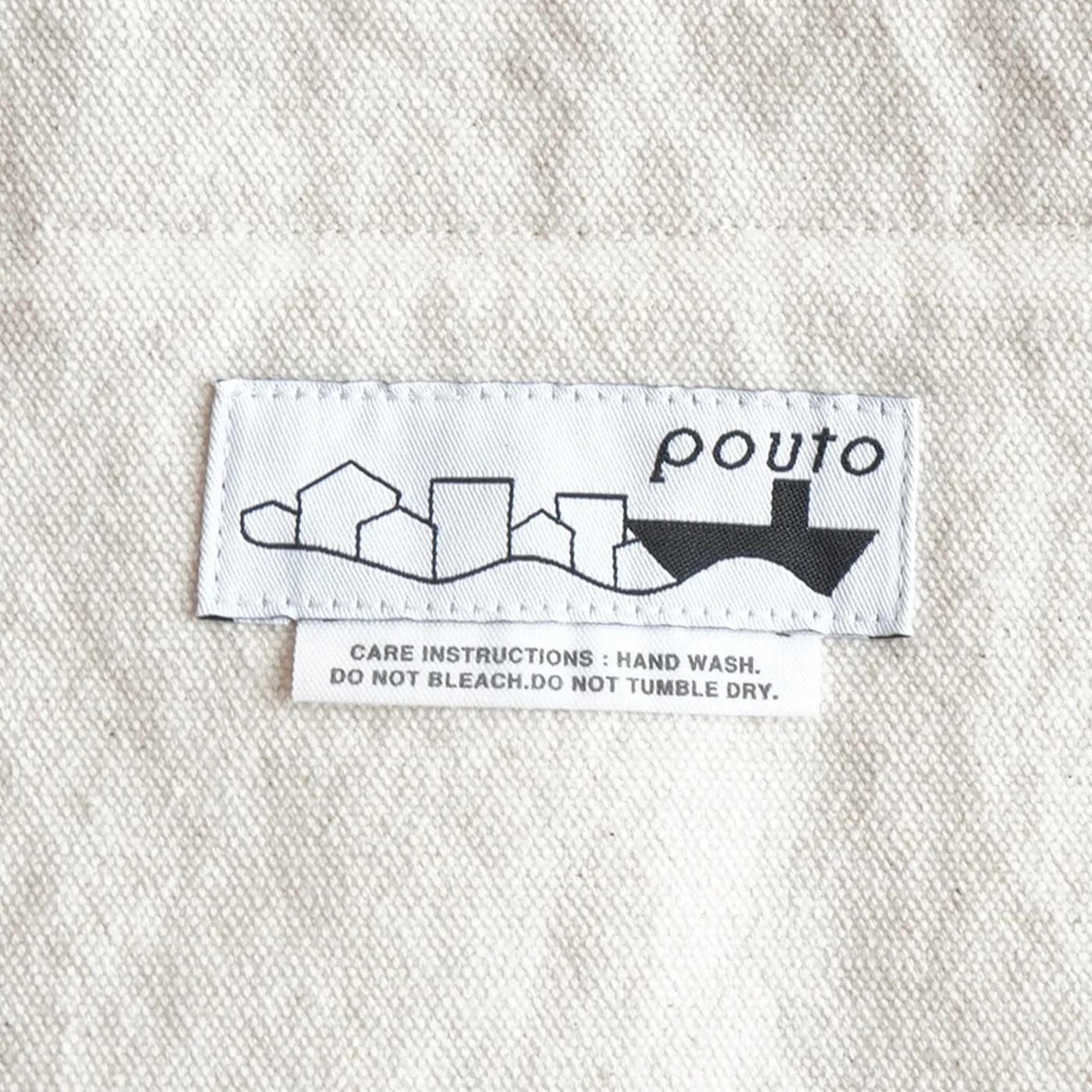 pouto | ポウト　CANVAS BUCKET BAG MEDIUM