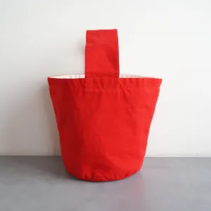 pouto | ポウト　CANVAS BUCKET BAG MEDIUM