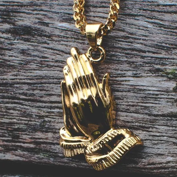 Praying Hands Necklace