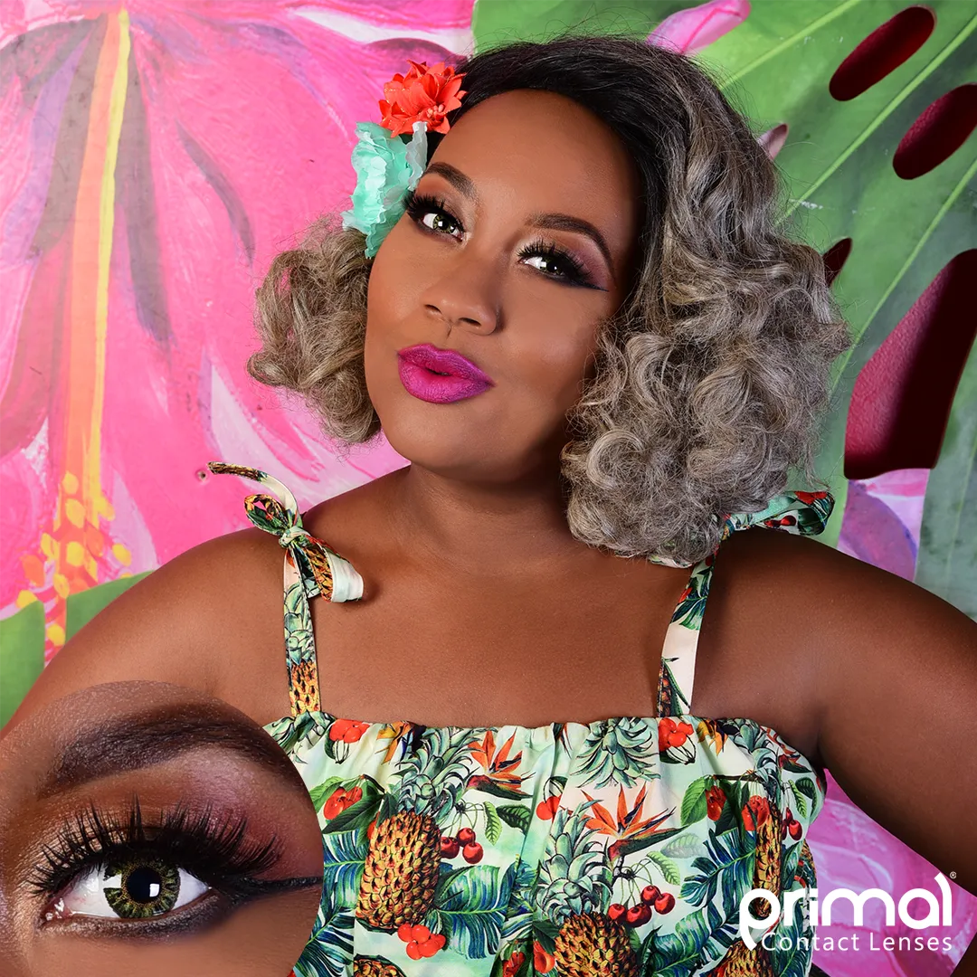 Primal Contact Lenses Delightful Jade