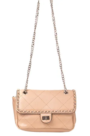 Princess Cut Faux Leather Bag