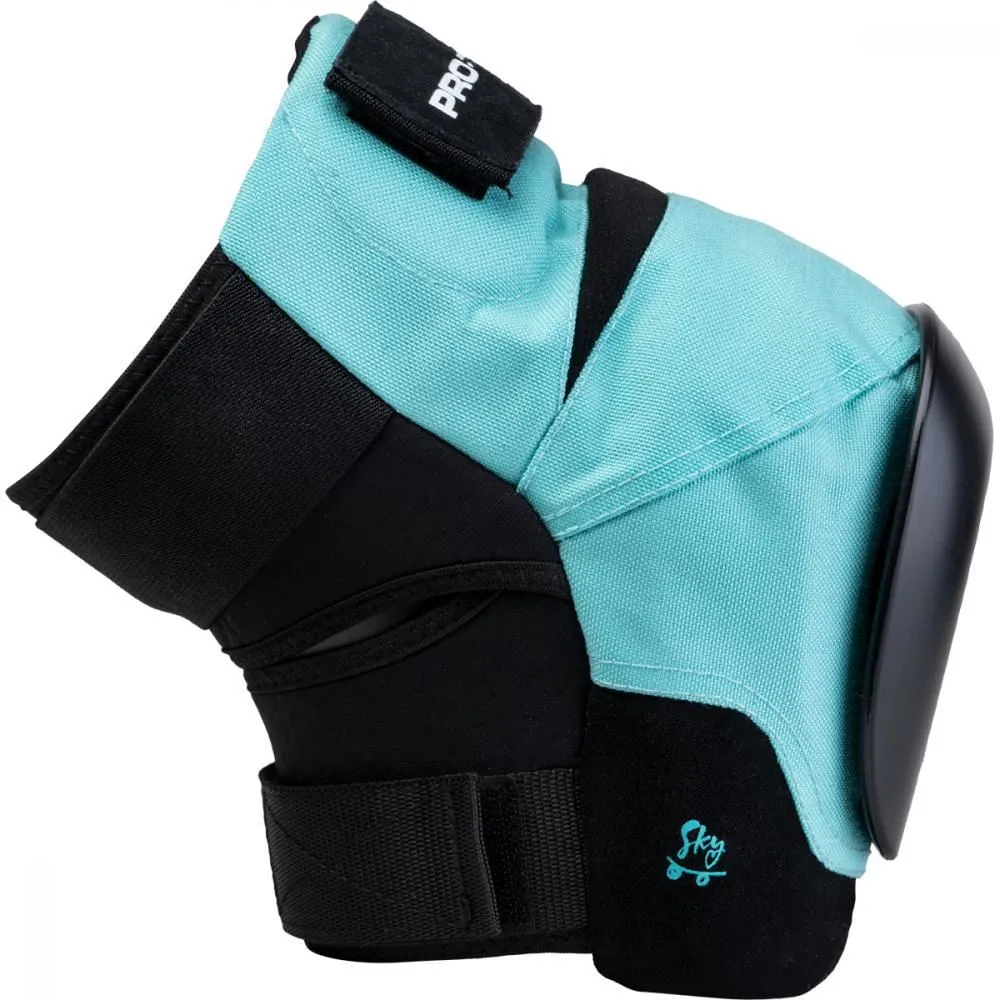 Pro-Tec Pads Sky Brown Pro Pad Knee Pad - Teal / Black