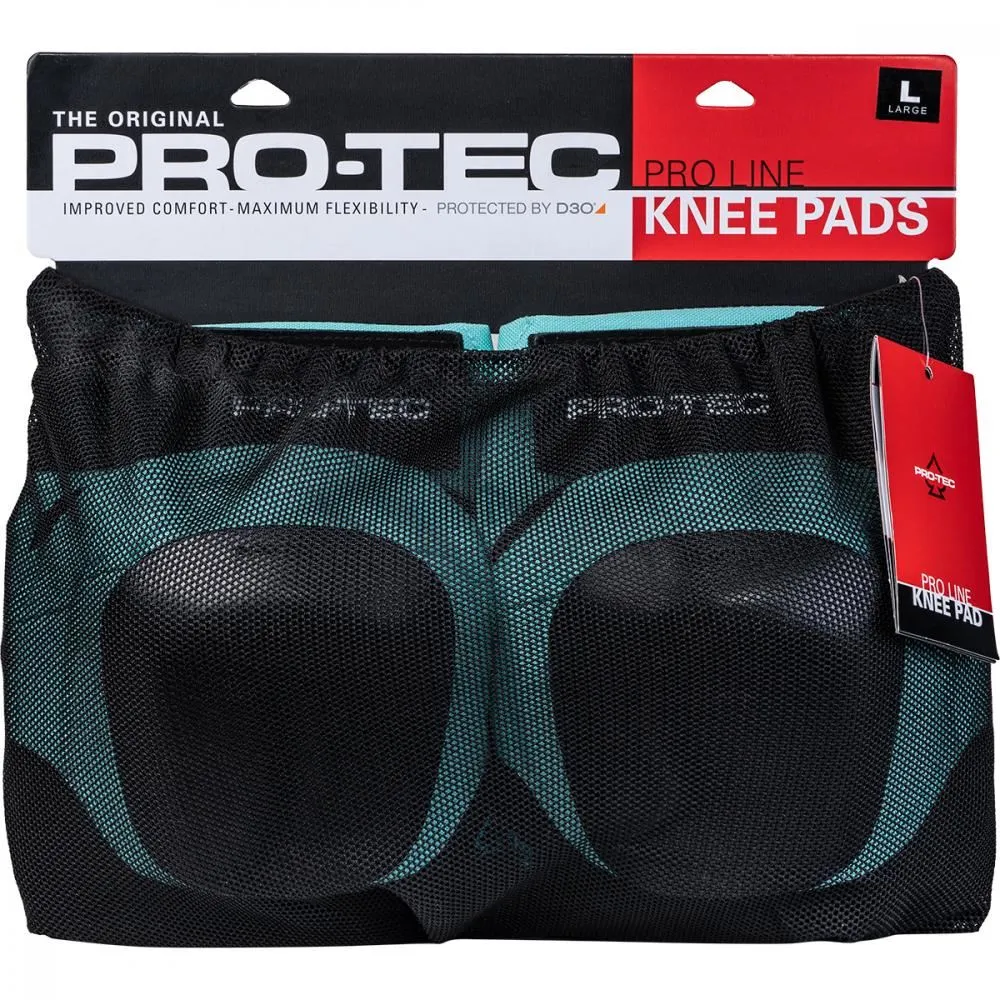 Pro-Tec Pads Sky Brown Pro Pad Knee Pad - Teal / Black