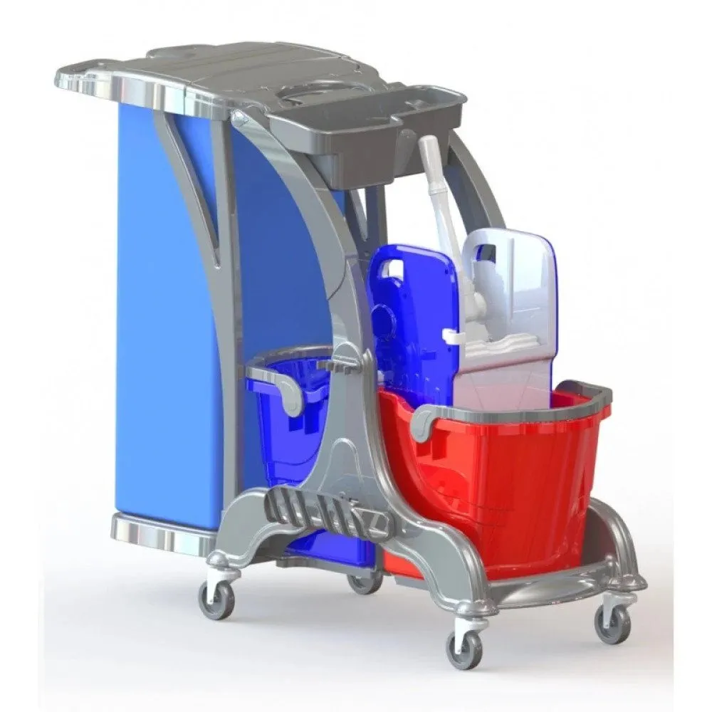 Professional Cleaning Cart Esenia Hercules, 2 x 25L