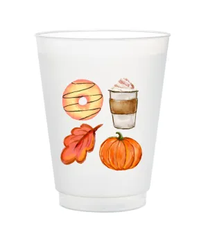 Pumpkin Spice Full Color Frost Flex Cups