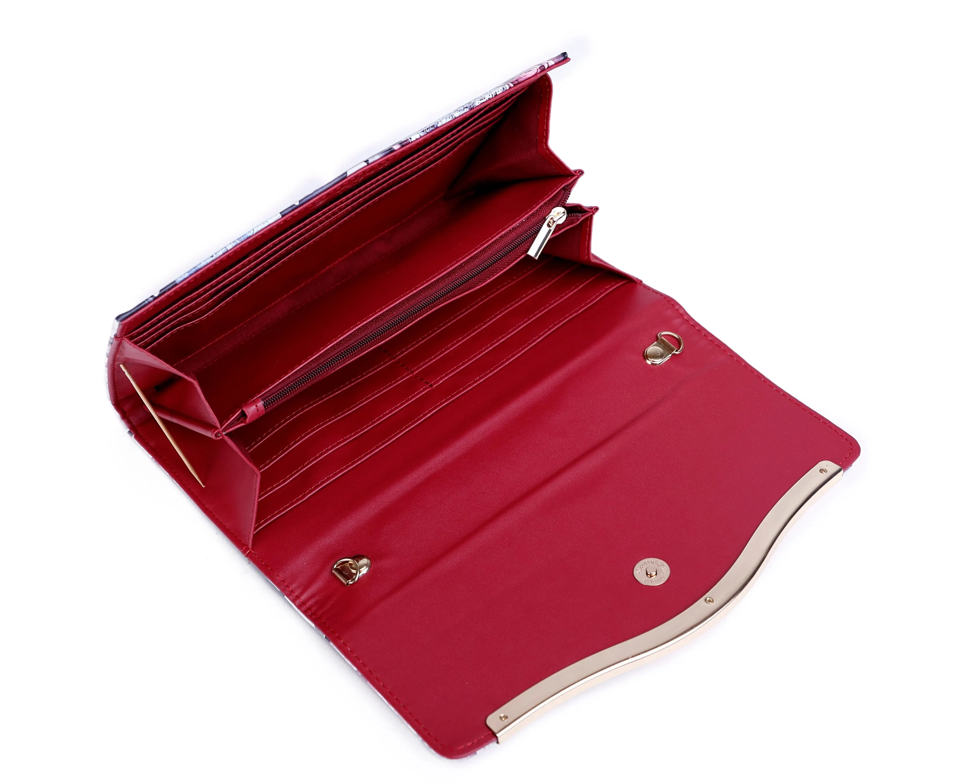 Queen Arosa Vintage 3 Pcs. Vegan Travel Carry on Luggage Set [BGL6999-8608-WA]