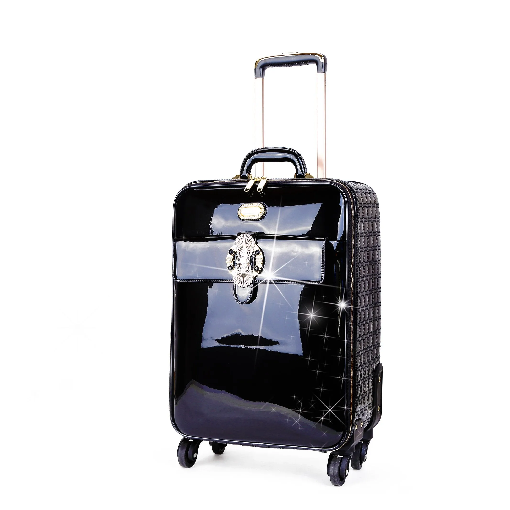 Queen's Crown Suitcase Getaway Travel Luggage Spinner Wheels [KAL8899]