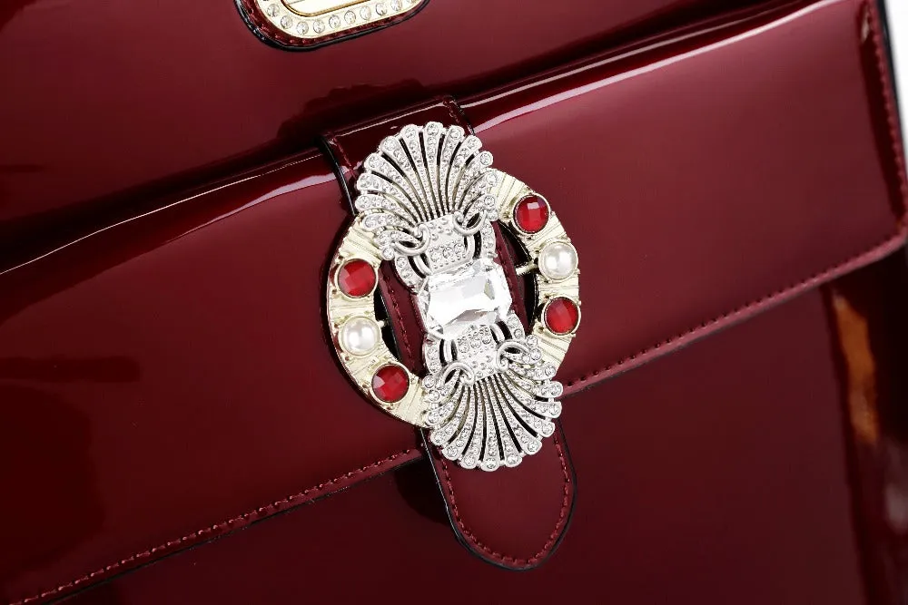 Queen's Crown Suitcase Getaway Travel Luggage Spinner Wheels [KAL8899]
