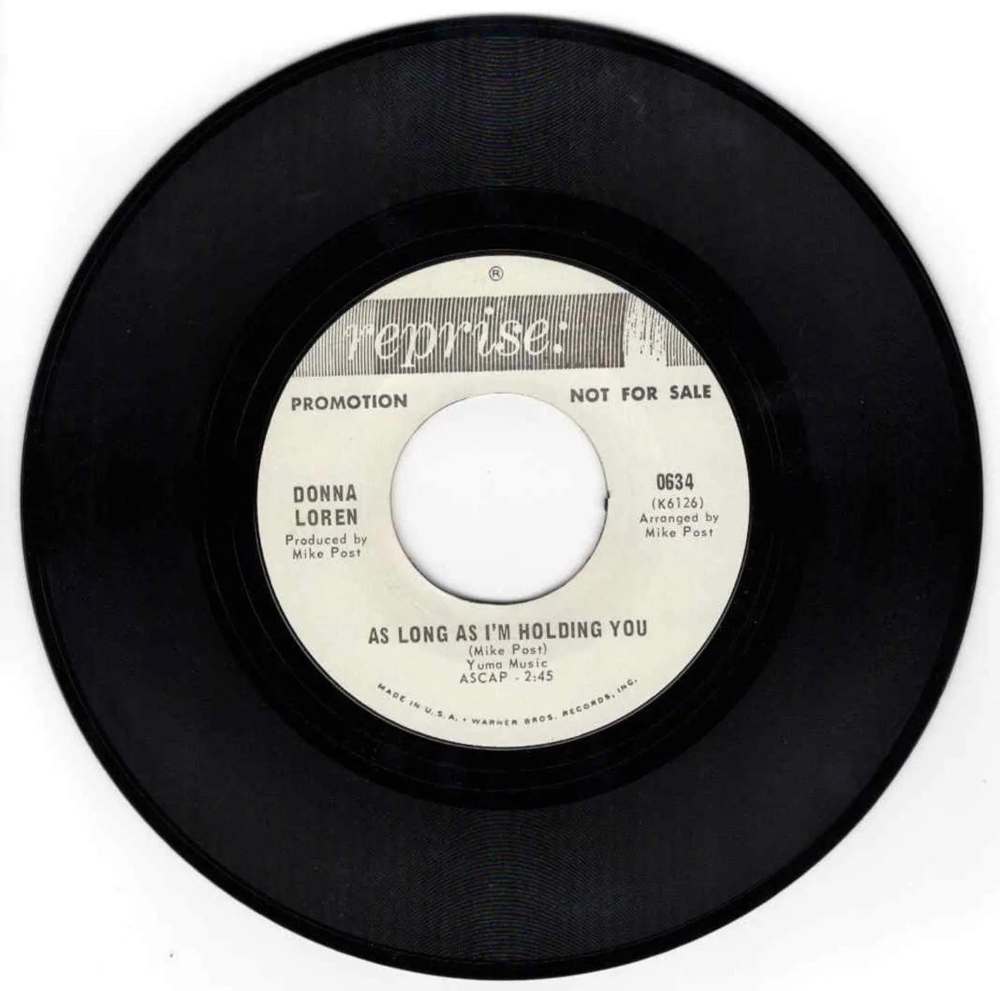 "As Long As I'm Holding You" b/w "It's Such a Shame" (1967) RARE-*NM*