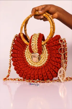 "Fola" custom autumn bag (bamboo handle)