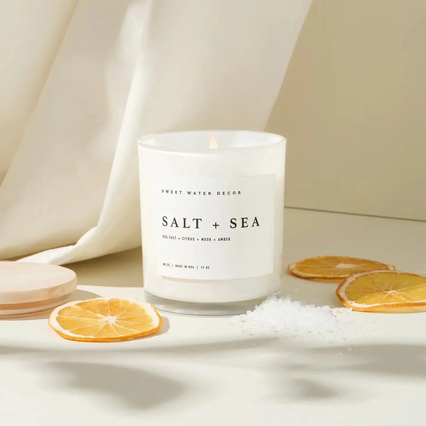 "Salt and Sea" Soy Candle