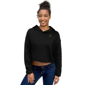 "STAY ON PURPOSE" Crop Hoodie