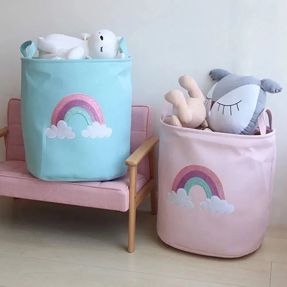 Rainbow Storage Bucket