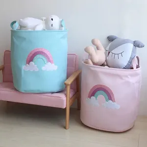 Rainbow Storage Bucket