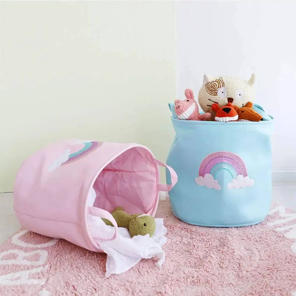 Rainbow Storage Bucket