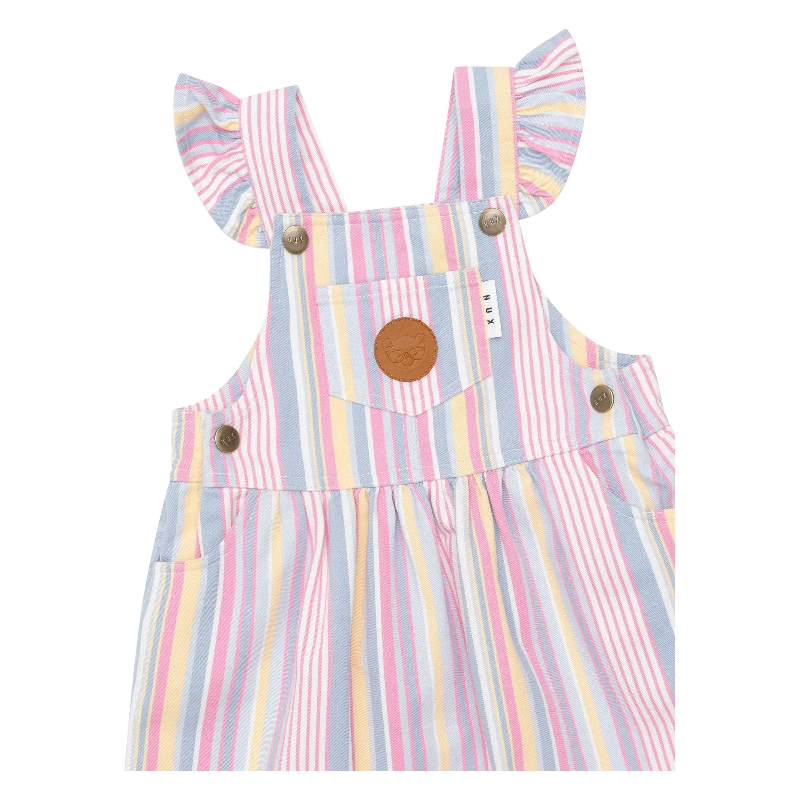 Rainbow Stripe Pinafore
