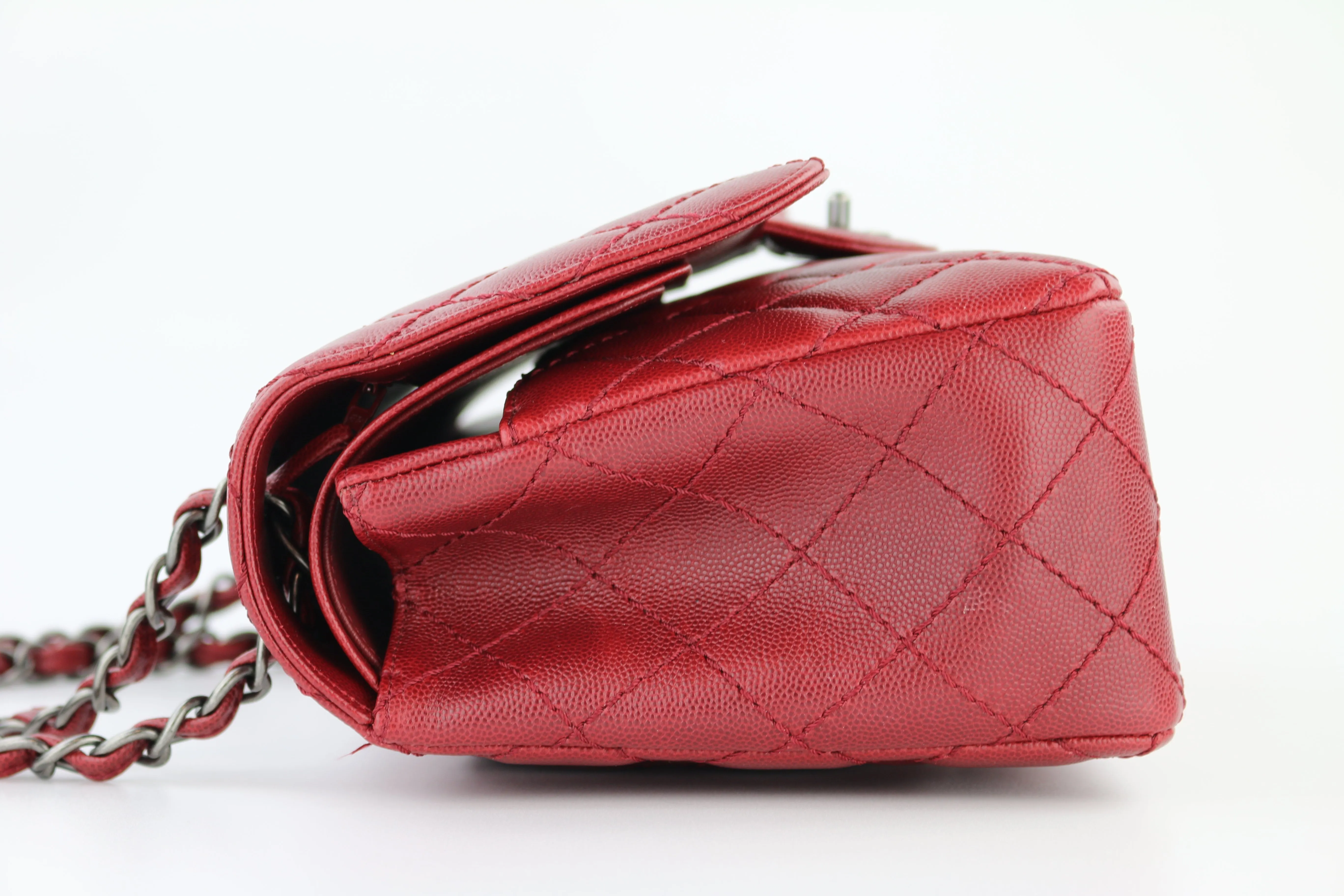 Red Caviar Double Flap Jumbo
