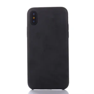 Retro Luxury PU Leather Case for Apple iPhone X - Black,Brown,Khaki,Red