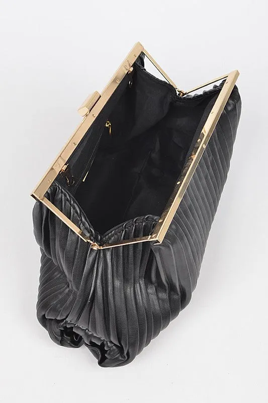 ROSA Pleated Party Bag