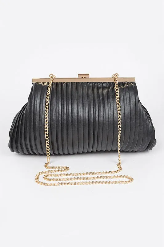 ROSA Pleated Party Bag
