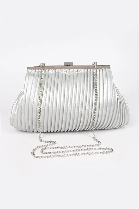 ROSA Pleated Party Bag