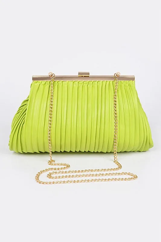 ROSA Pleated Party Bag