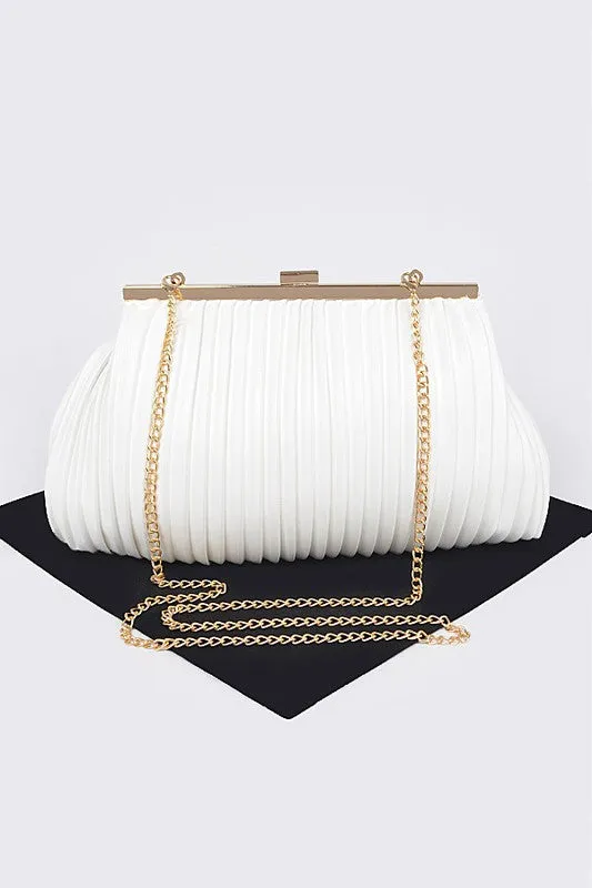 ROSA Pleated Party Bag