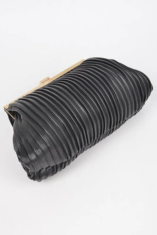 ROSA Pleated Party Bag