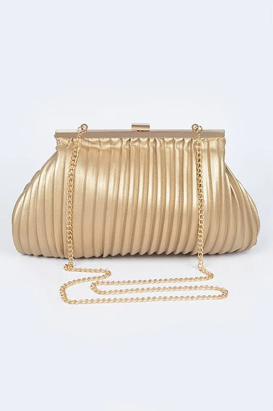 ROSA Pleated Party Bag