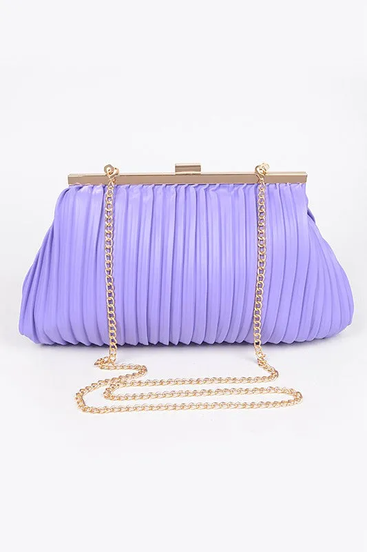 ROSA Pleated Party Bag