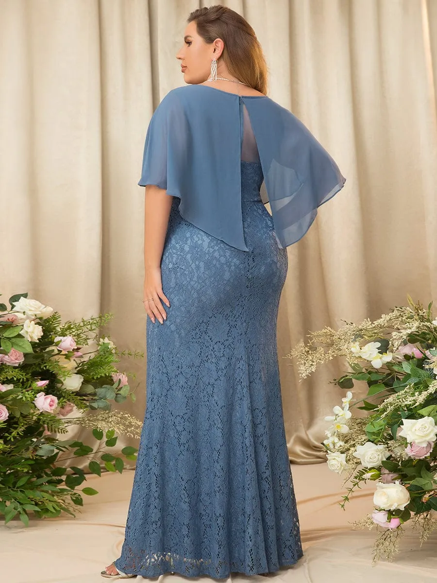Roycebridal Ashly lace and chiffon coverup Mother of the Bride Dress