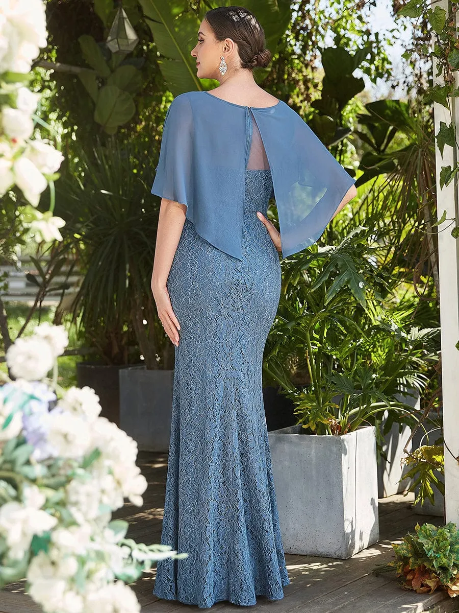 Roycebridal Ashly lace and chiffon coverup Mother of the Bride Dress