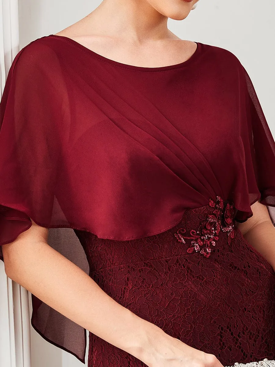 Roycebridal Ashly lace and chiffon coverup Mother of the Bride Dress