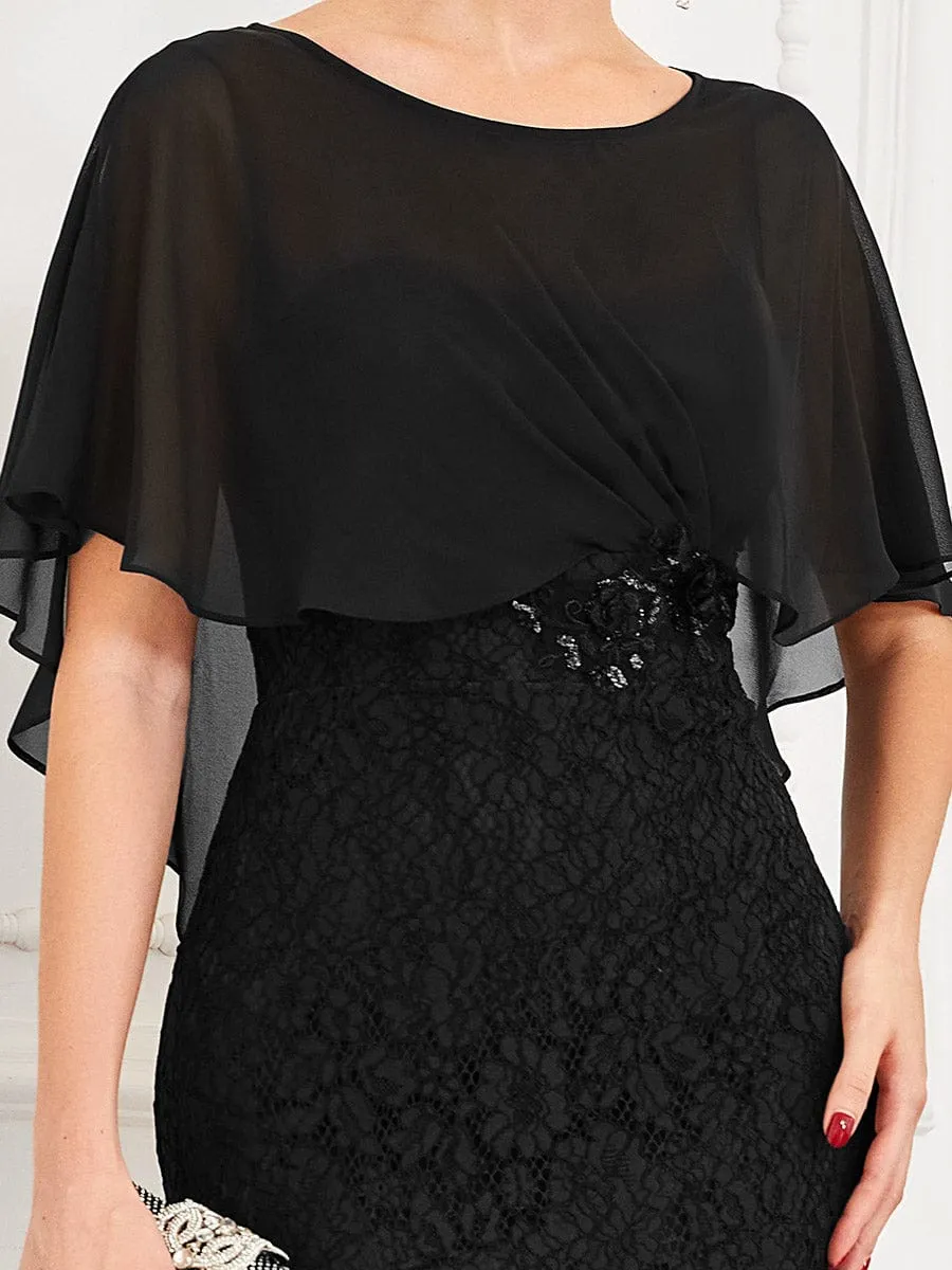 Roycebridal Ashly lace and chiffon coverup Mother of the Bride Dress