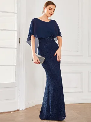 Roycebridal Ashly lace and chiffon coverup Mother of the Bride Dress