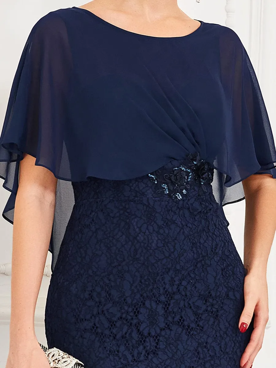 Roycebridal Ashly lace and chiffon coverup Mother of the Bride Dress