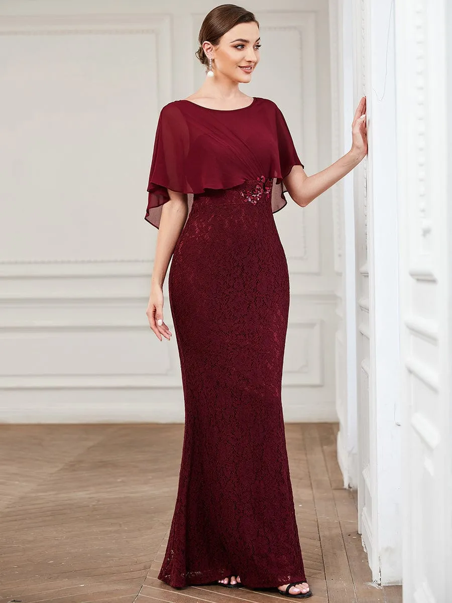 Roycebridal Ashly lace and chiffon coverup Mother of the Bride Dress