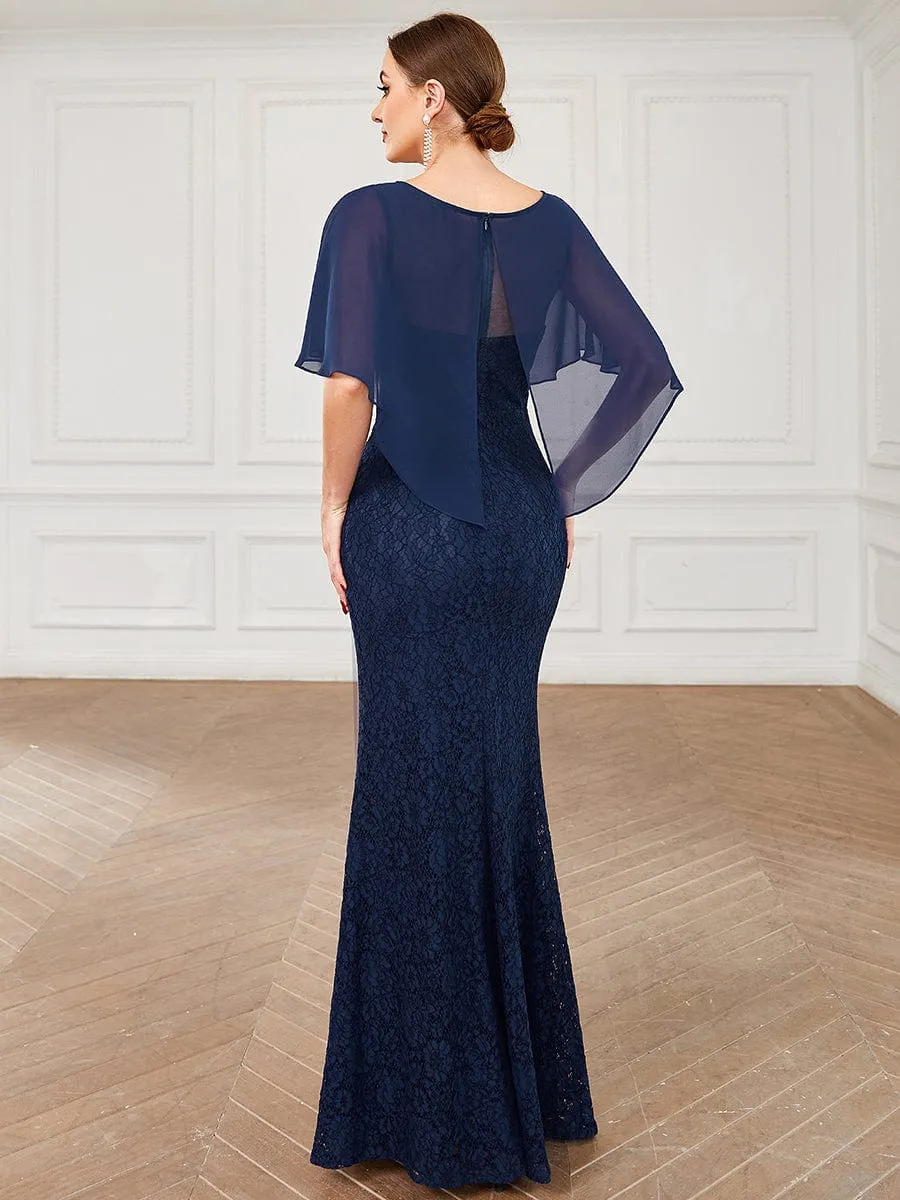 Roycebridal Ashly lace and chiffon coverup Mother of the Bride Dress