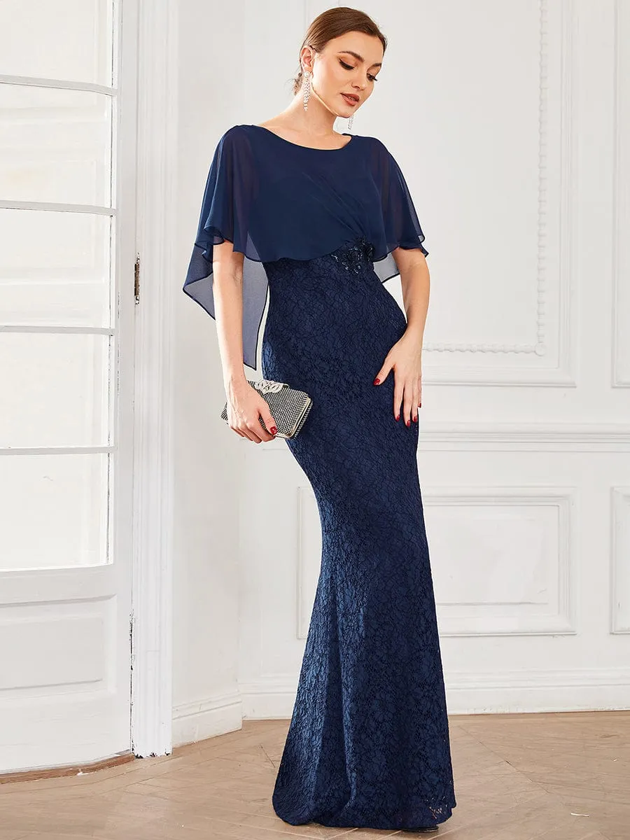 Roycebridal Ashly lace and chiffon coverup Mother of the Bride Dress