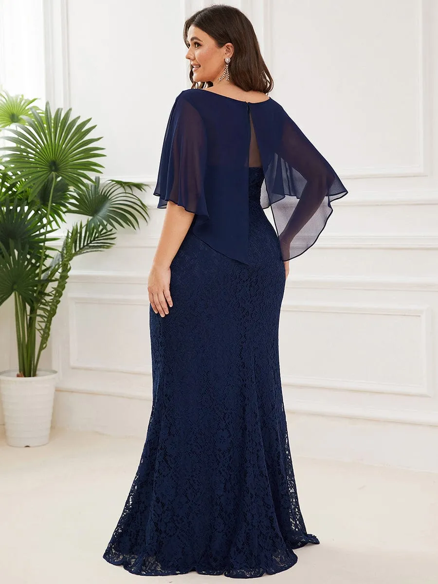 Roycebridal Ashly lace and chiffon coverup Mother of the Bride Dress