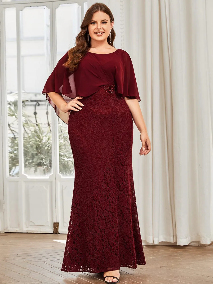 Roycebridal Ashly lace and chiffon coverup Mother of the Bride Dress