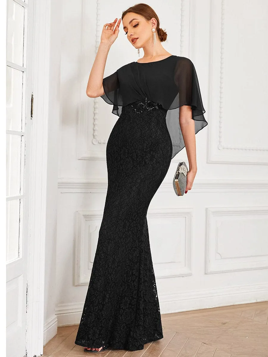 Roycebridal Ashly lace and chiffon coverup Mother of the Bride Dress