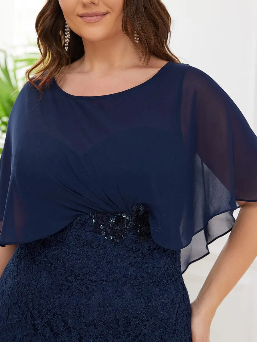 Roycebridal Ashly lace and chiffon coverup Mother of the Bride Dress